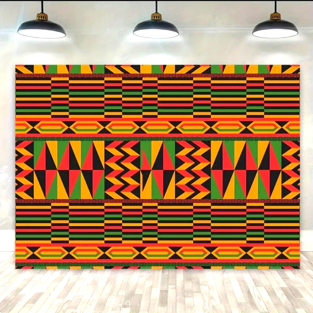 African Print Photography Background